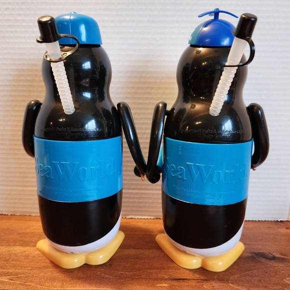 Seaworld Build A Penquin Travel Mugs - Picture 2 of 2